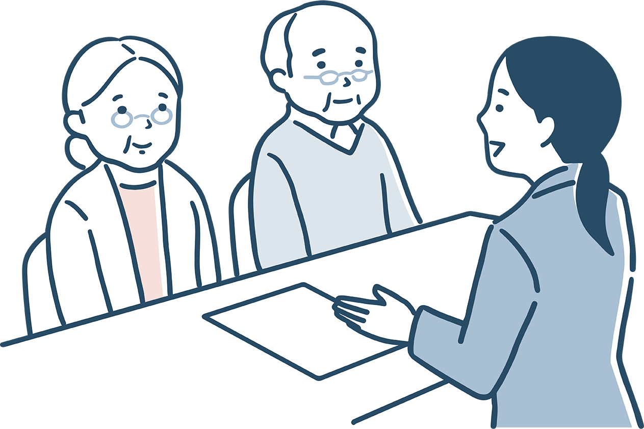 医療機関調整イラスト