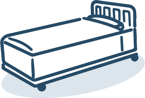 終末期ケアイラスト